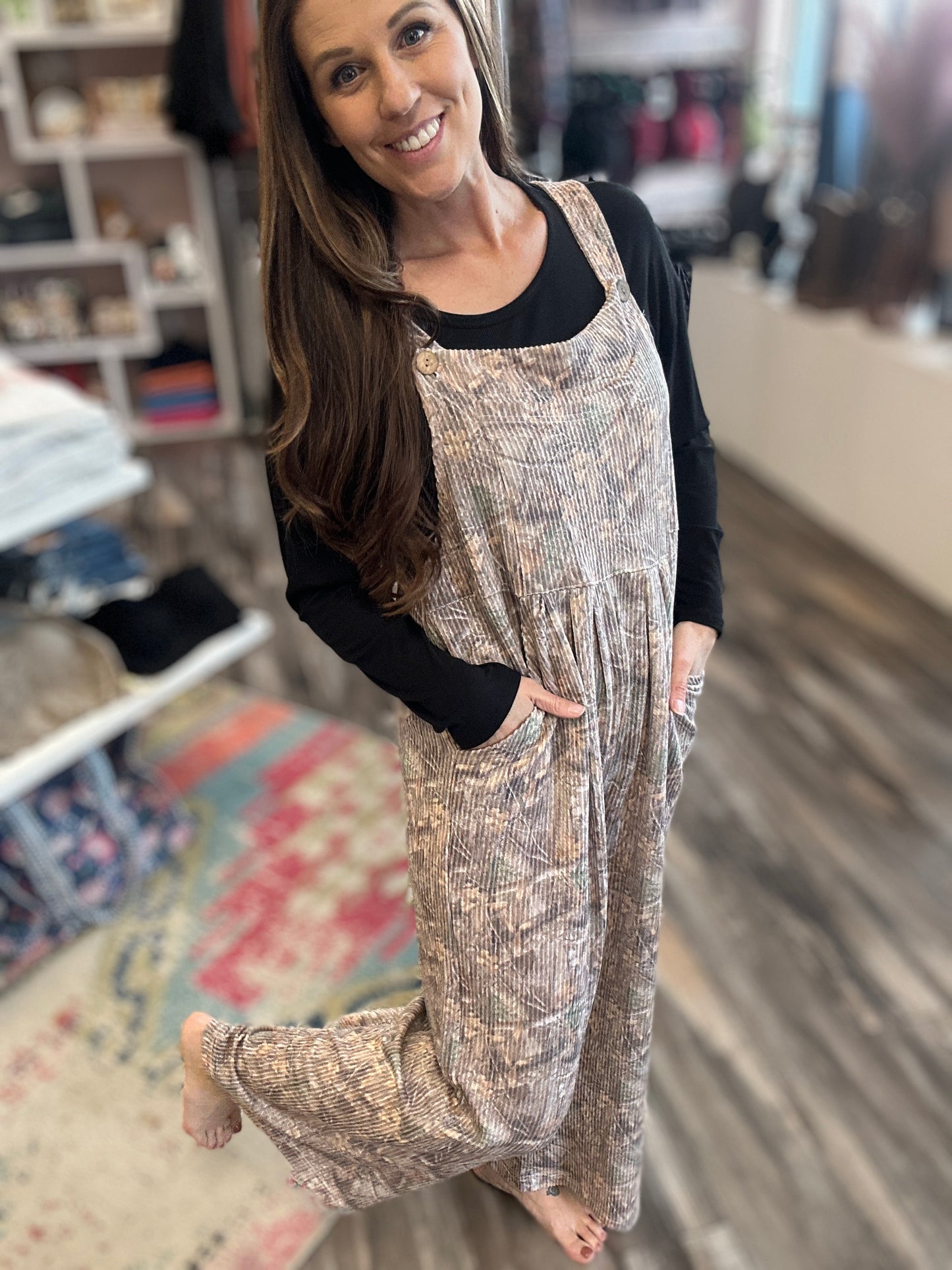 Cassidy Camo Overalls