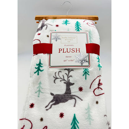 Christmas Plush Throw Blanket