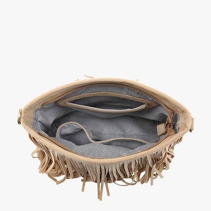 Sadie Fringe Crossbody with Guitar Strap