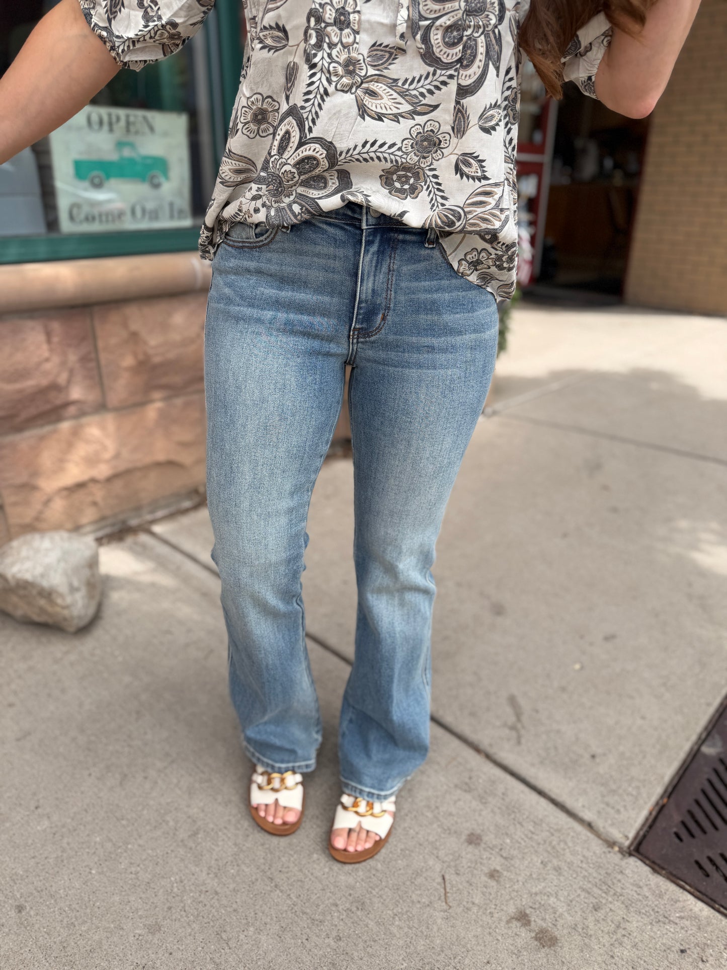 Harper Low Rise Bootcut Jeans