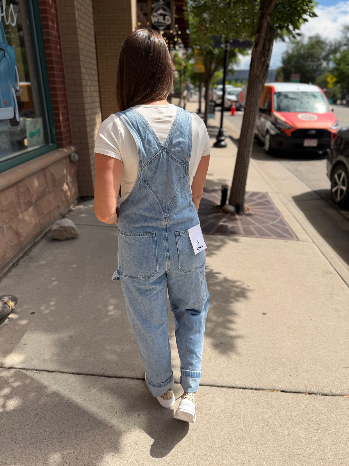 Lt Blue Denim Overalls