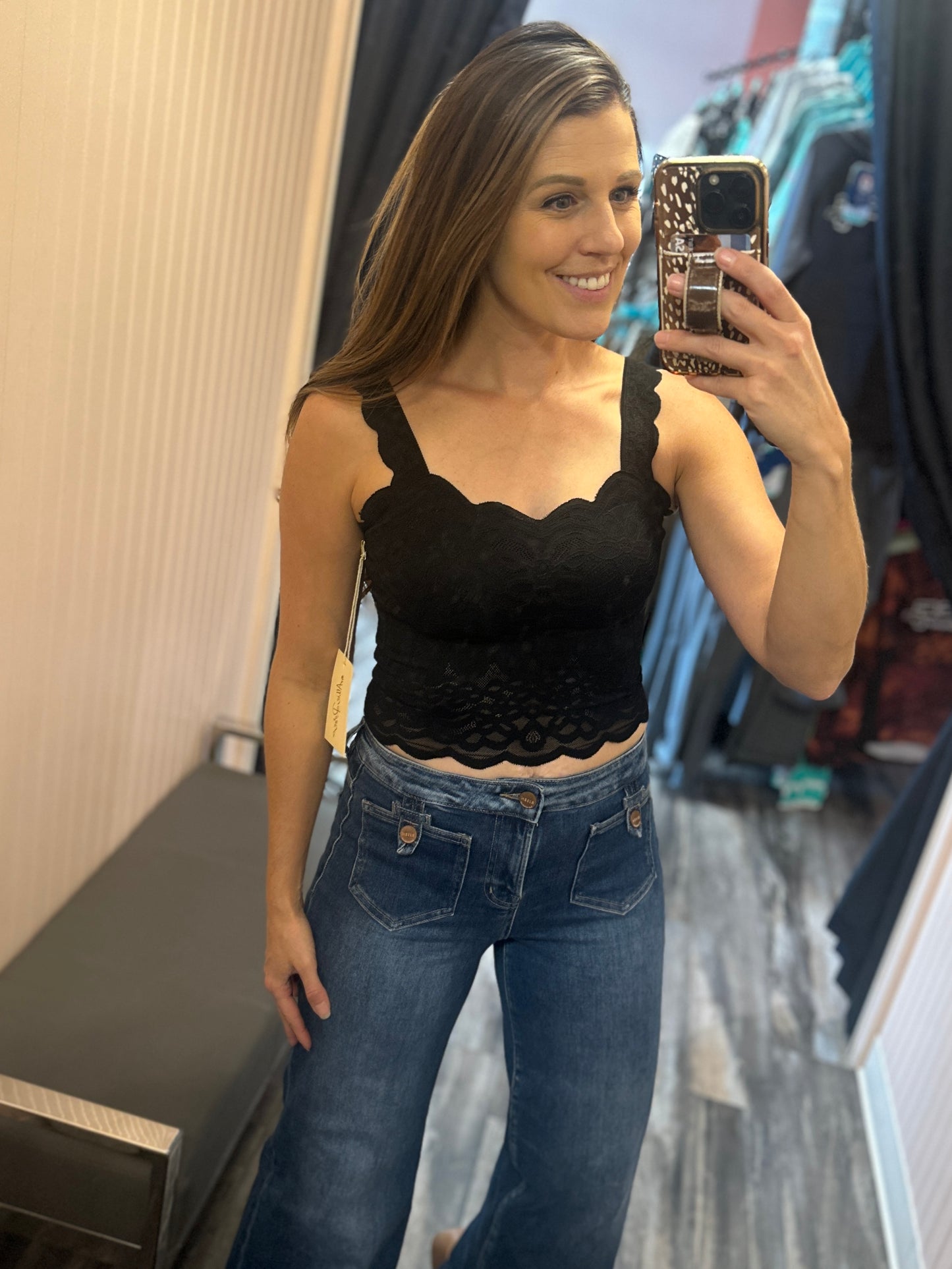 Scallop Edge Lace Bralette