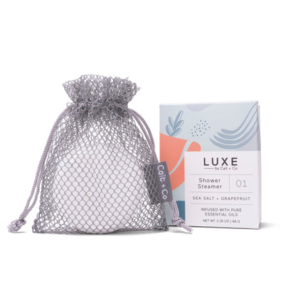 Luxe Shower Steamer Fizzy Bomb