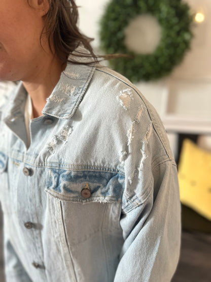 Kancan Oversize Jean Jacket