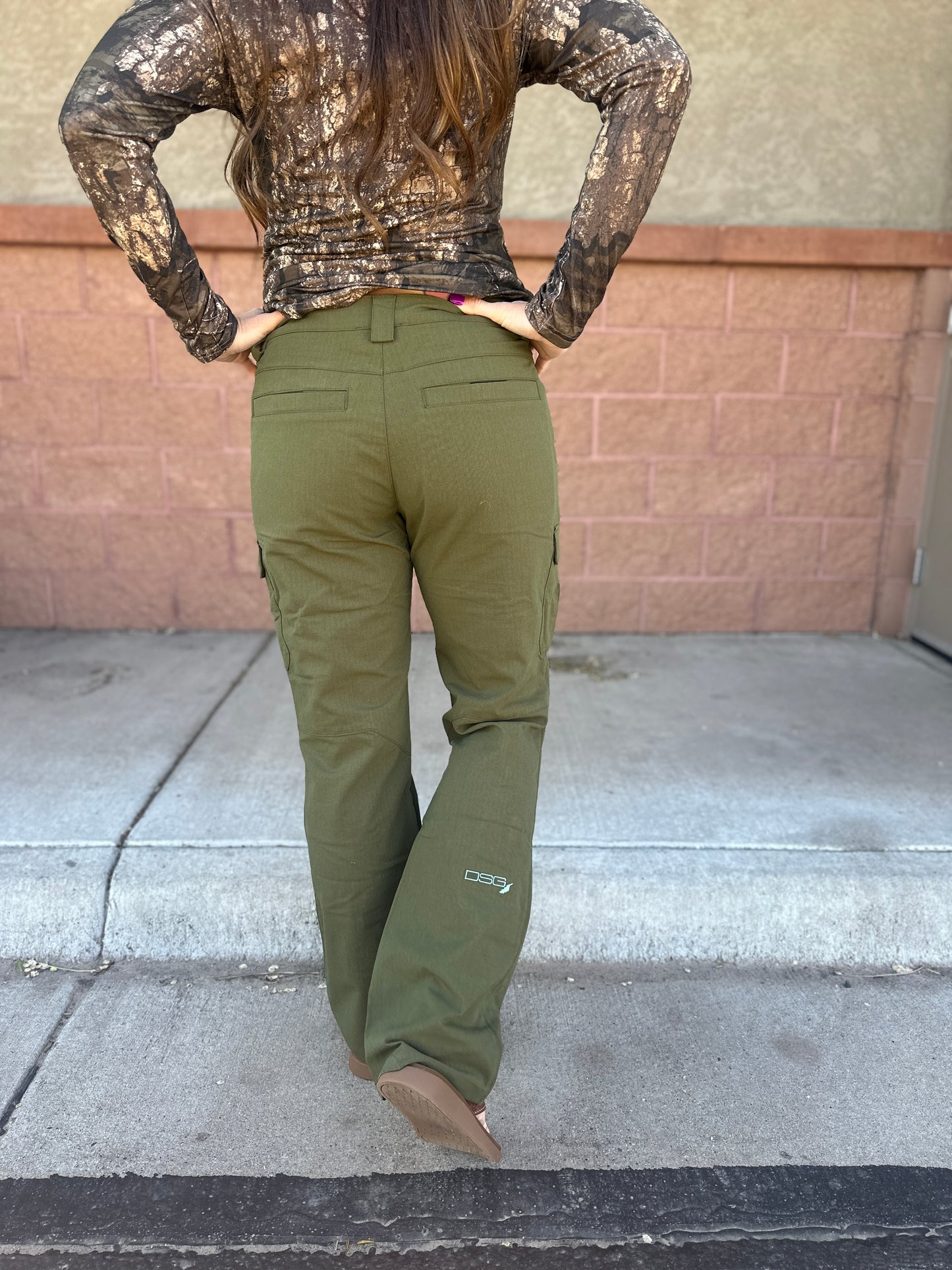 Olive Field Pant