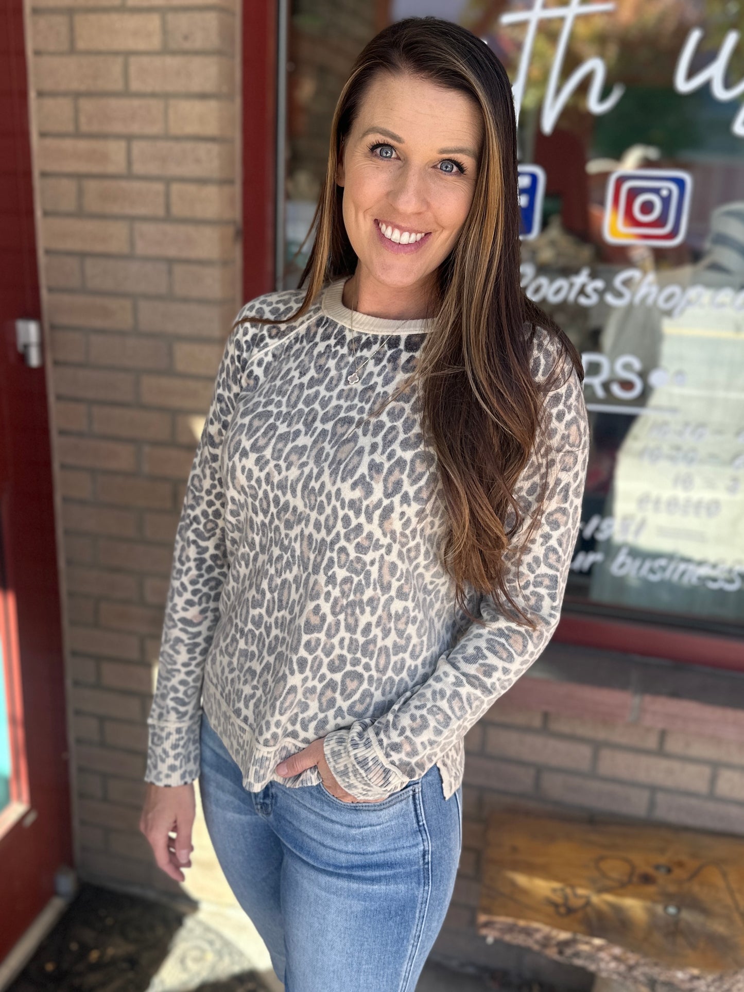Inside Out Leopard Sweater