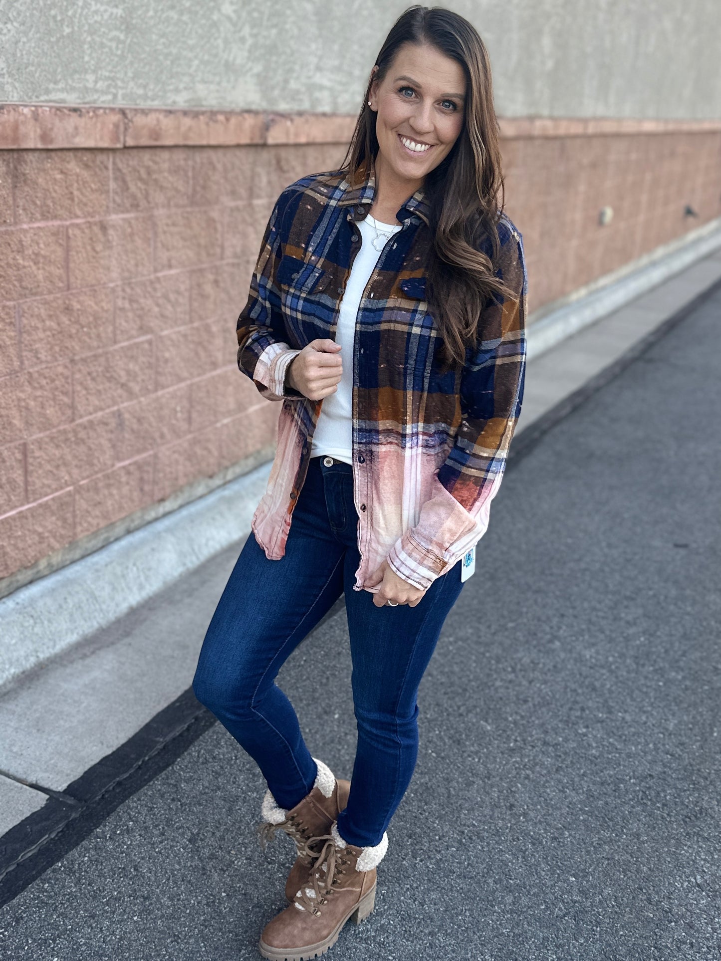 Fall Breeze Distress Flannel