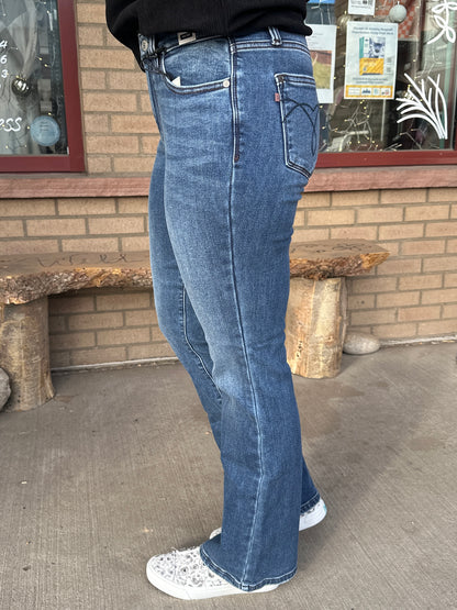 Thermal Alyssa Bootcut Jeans