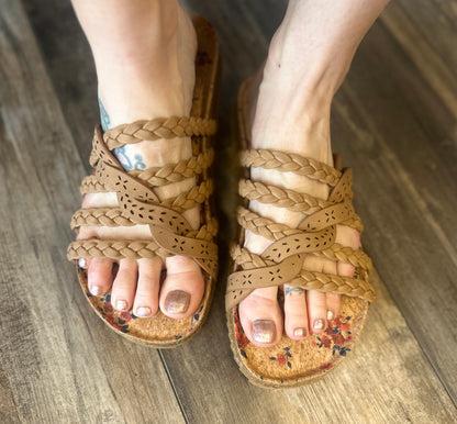Braided Jade Sandal