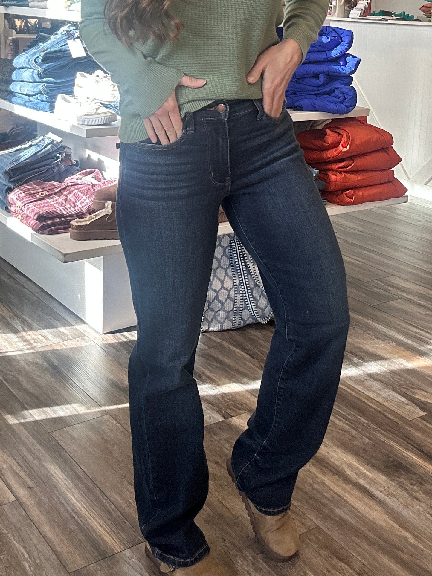 Dark Wash Ember Straight Leg Regular 32"