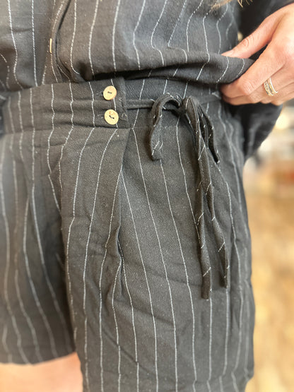 Pin Striped Shorts