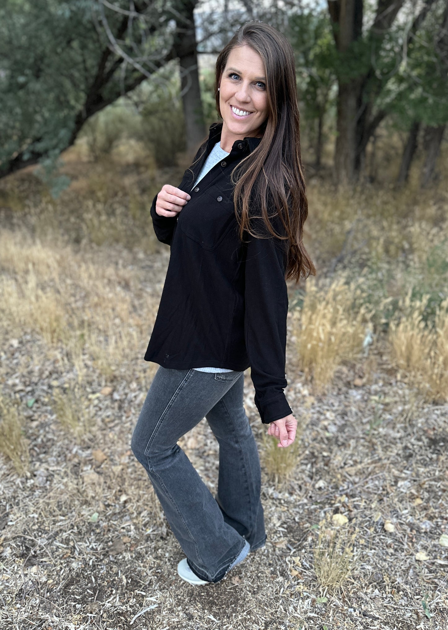 Super Soft Button Up