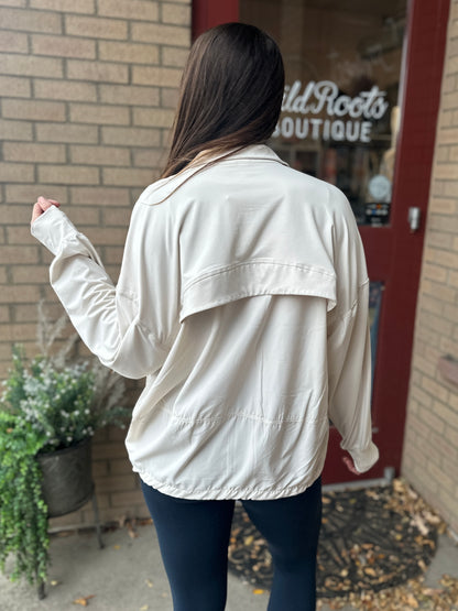 Long Sleeve Zip Up Jacket