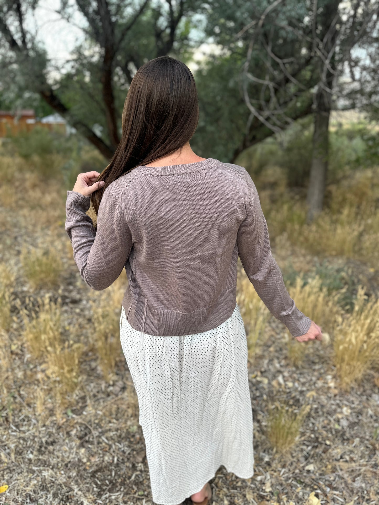 Classic Cut Button Up Cardigan