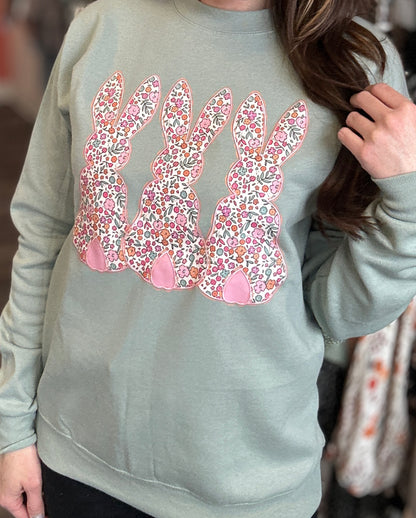 Bunny Blooms Sweatshirt