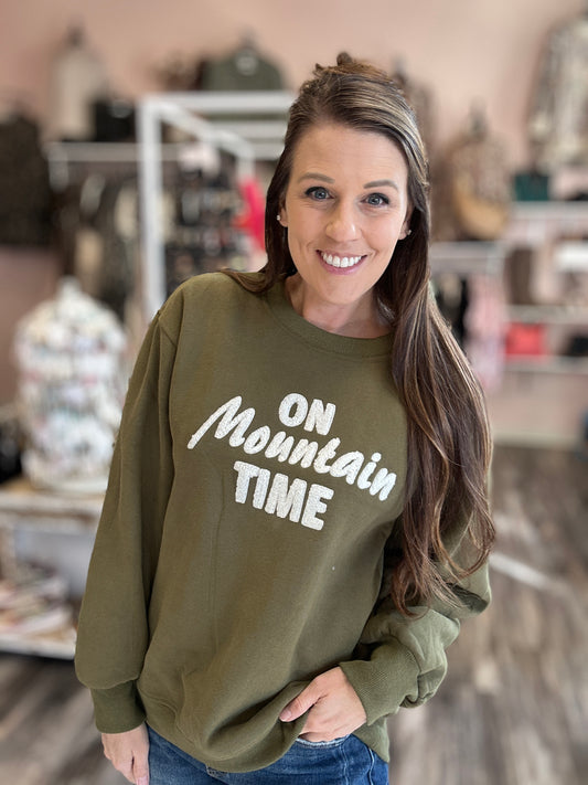 On Mountain Time Sweater
