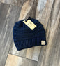 Kids Solid Knit Beanie