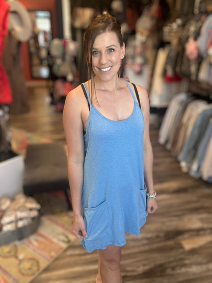 Sleeveless Romper Dress