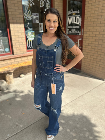 Tori Patch Pocket Overalls
