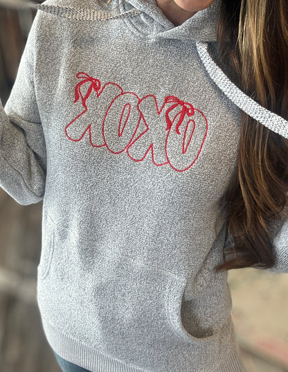 XOXO Embroidered Hoodie