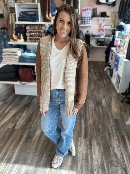 Camel Cardigan