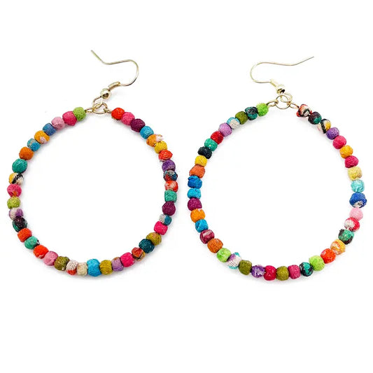 Aasha Large Hoop Earrings