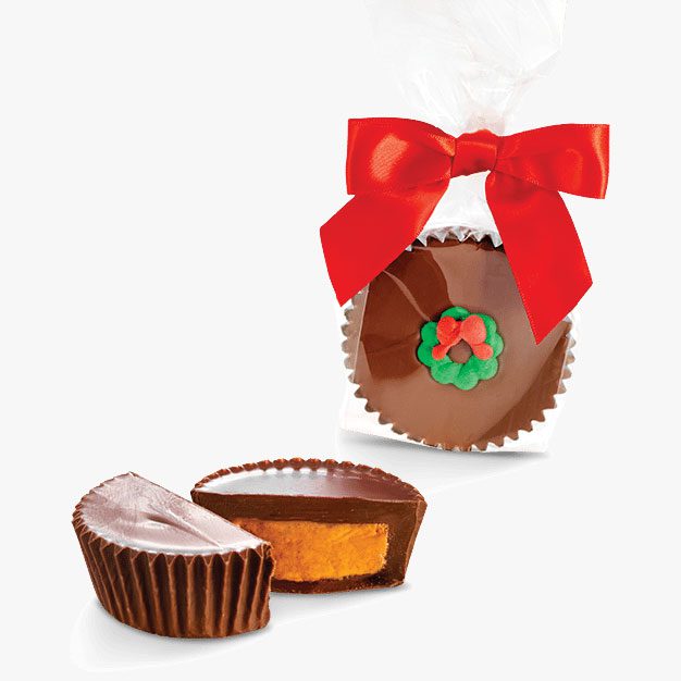 Holiday PB Cup with Wreath