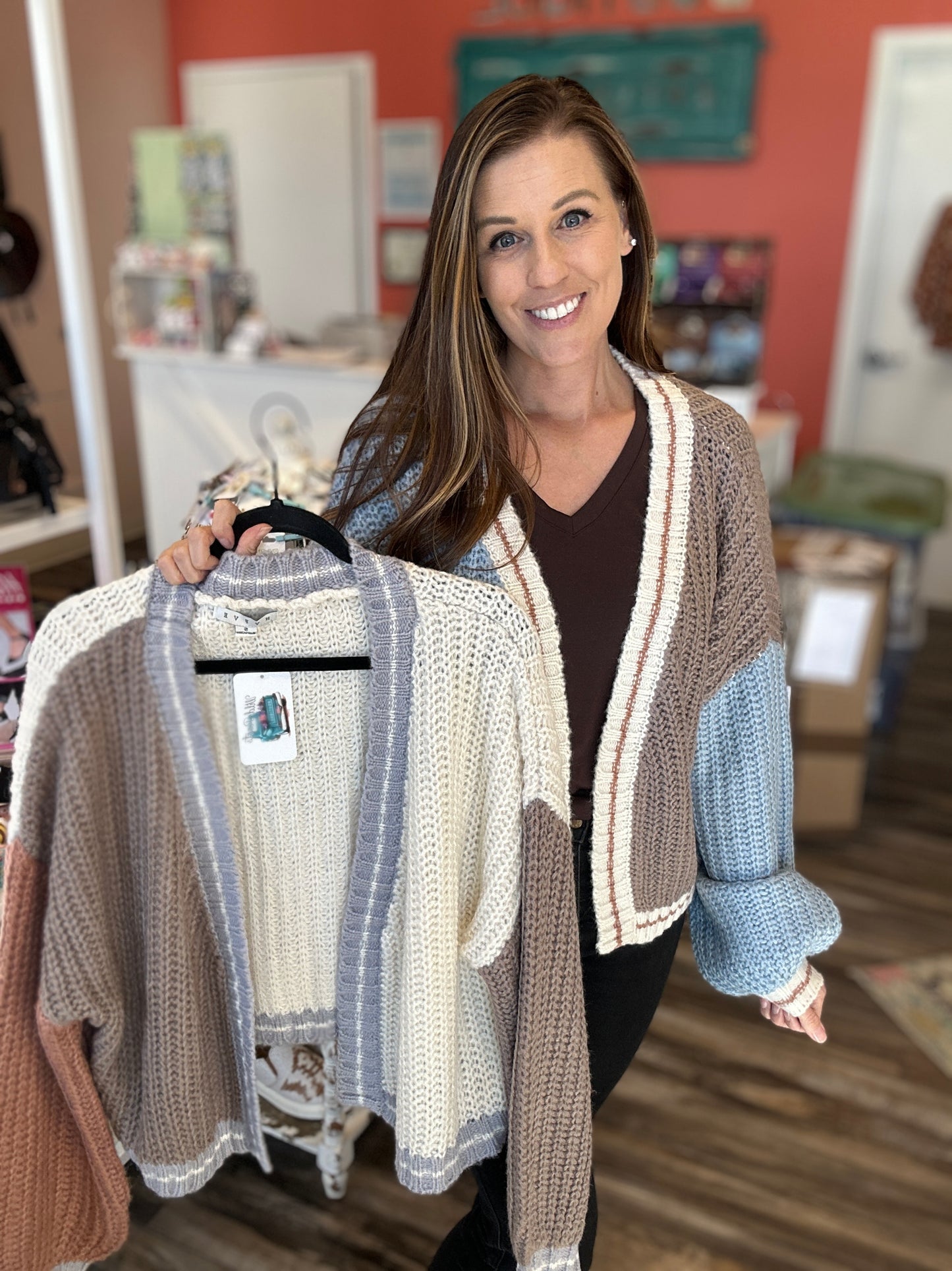 Chunky Knit Oversized Cardigan