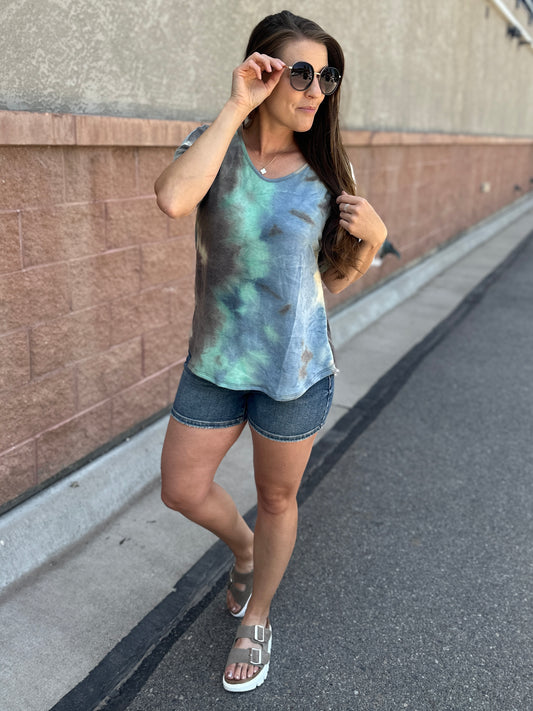Tie Dye Short Sleeve