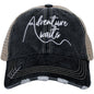 Vintage "Adventure Awaits" Ball Cap