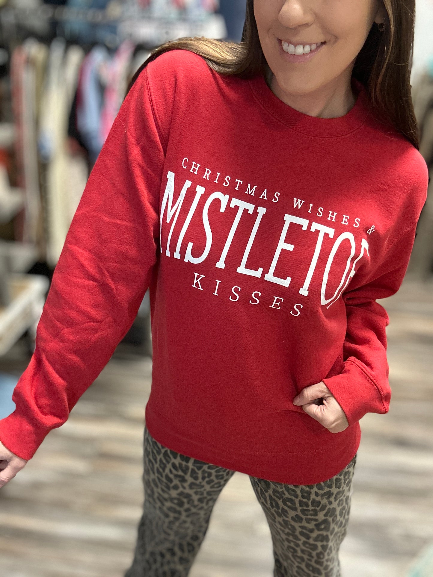 Mistletoe Kisses Sweater