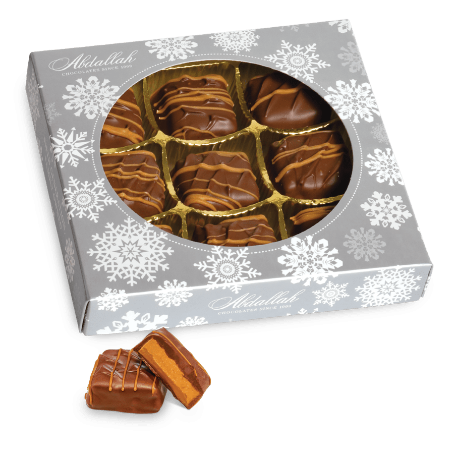 Caramel Crisp PB Snowflake Box