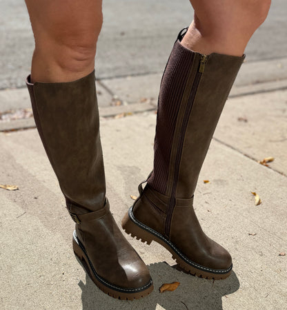 Tall Mocha Boot