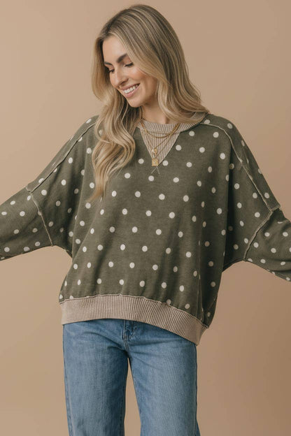 Polka Dot Sweater