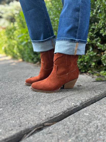 Deirdra Suede Ankle Boot