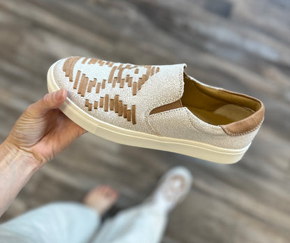 Tan Marian Slip Ons