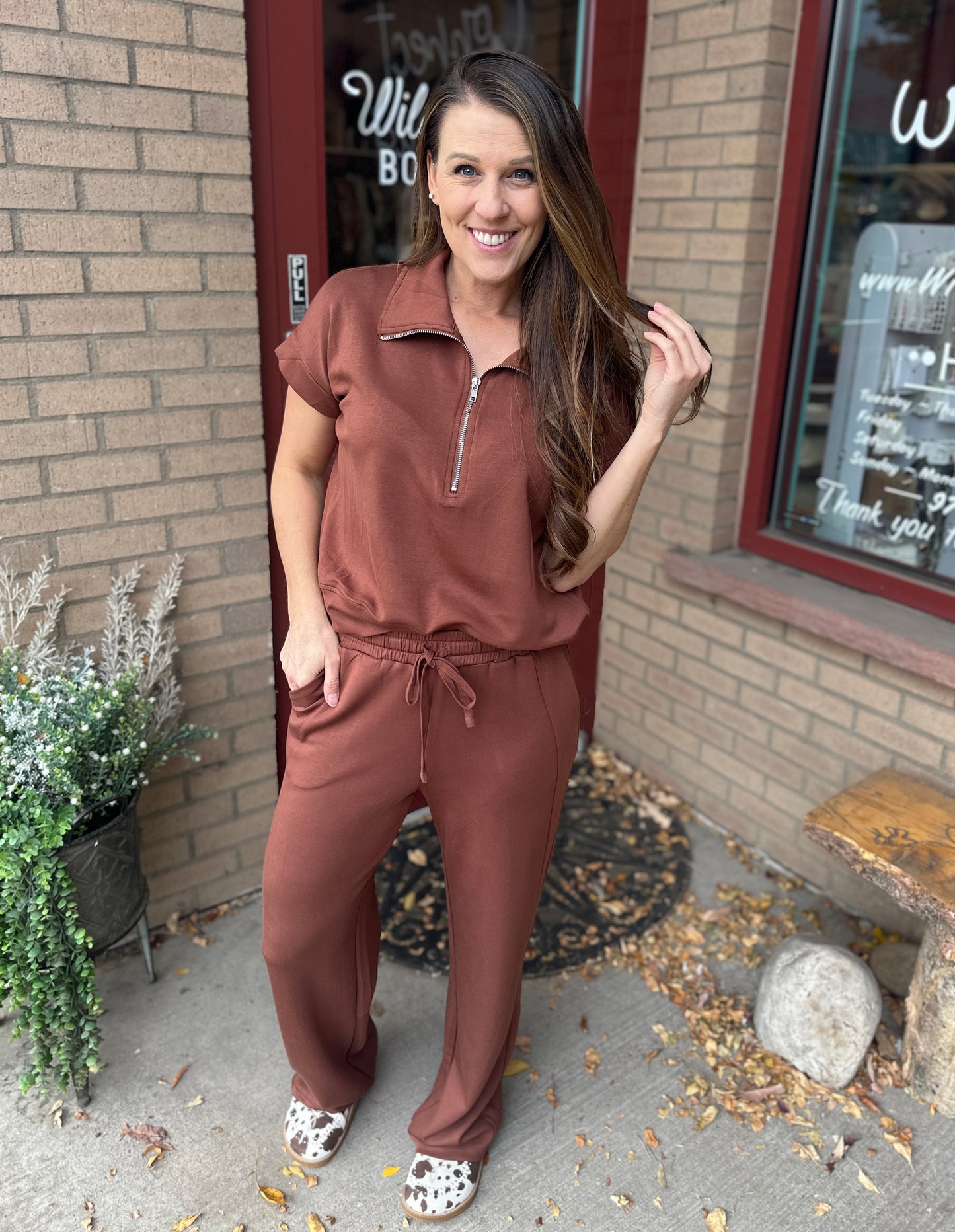 Butter Soft 3/4 Zip Scuba