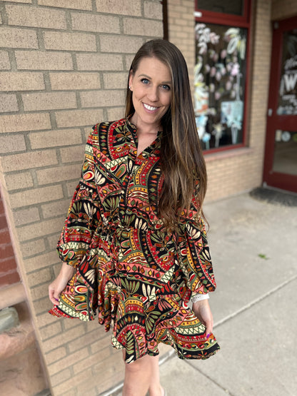 Moroccan Midi Dress