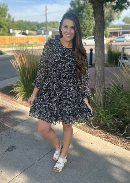 Chiffon Midi Dress