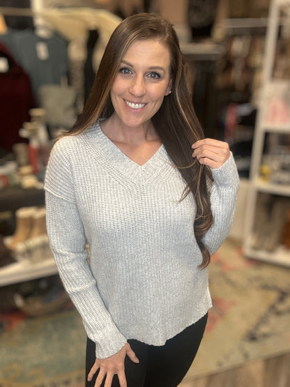 Chunky Yarn Pullover Sweater