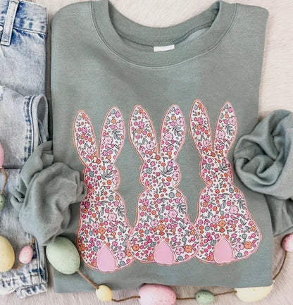 Bunny Blooms Sweatshirt