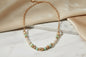 Faceted Green Crystal Necklace
