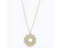 Weaved Pearl Pendant Necklace