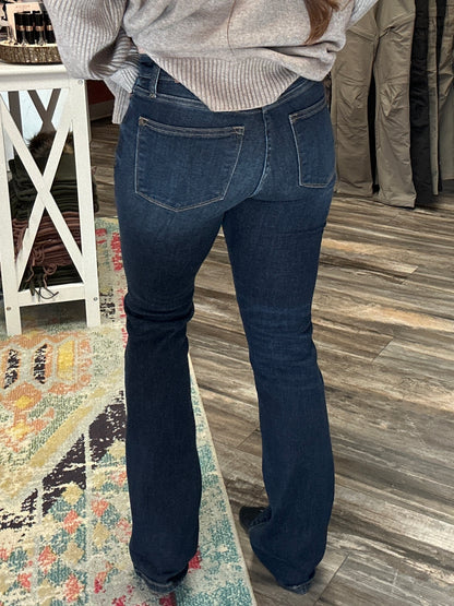 April Dark Bootcut Jeans
