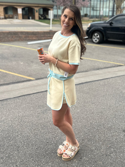 Yellow and Blue Scuba Set