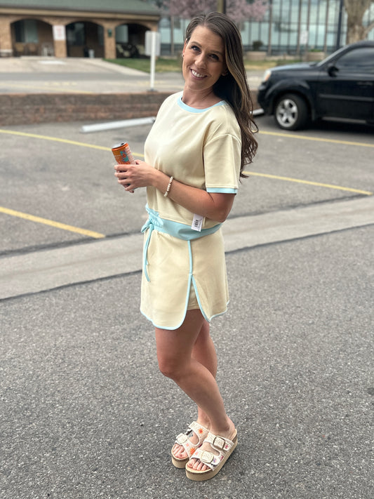 Yellow and Blue Scuba Set