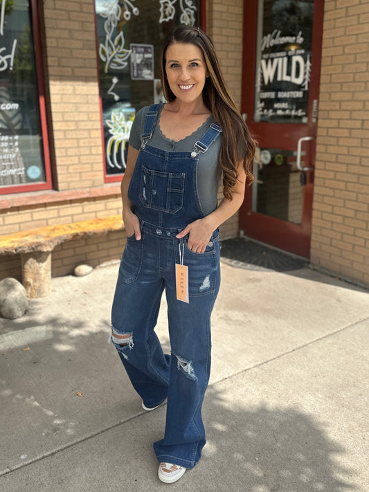Tori Patch Pocket Overalls