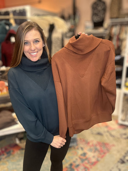 Turtle Neck Pullover