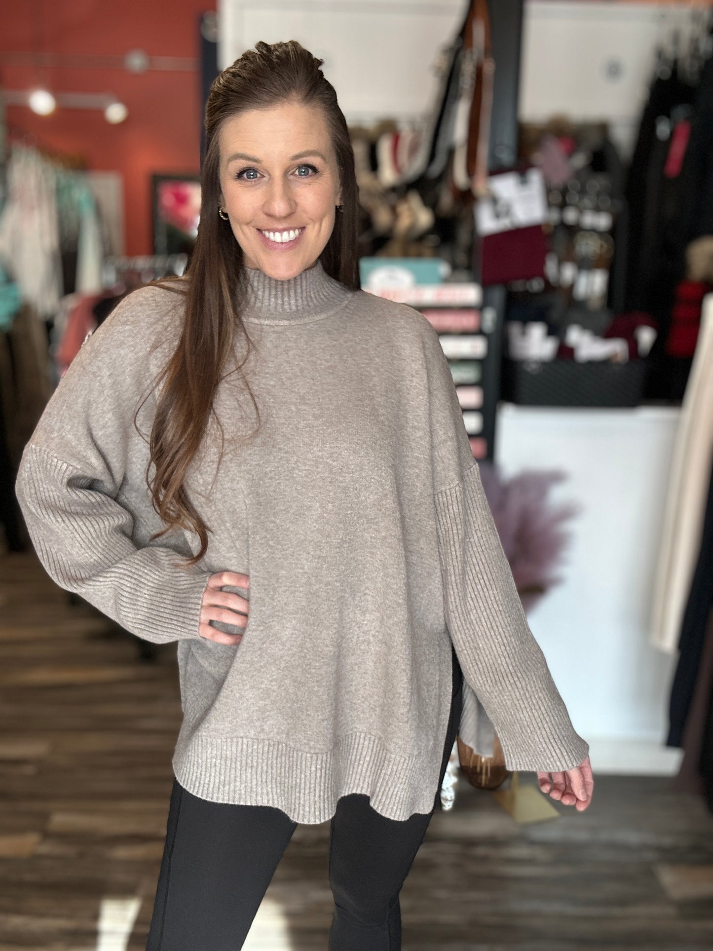 Turtle Neck Pullover