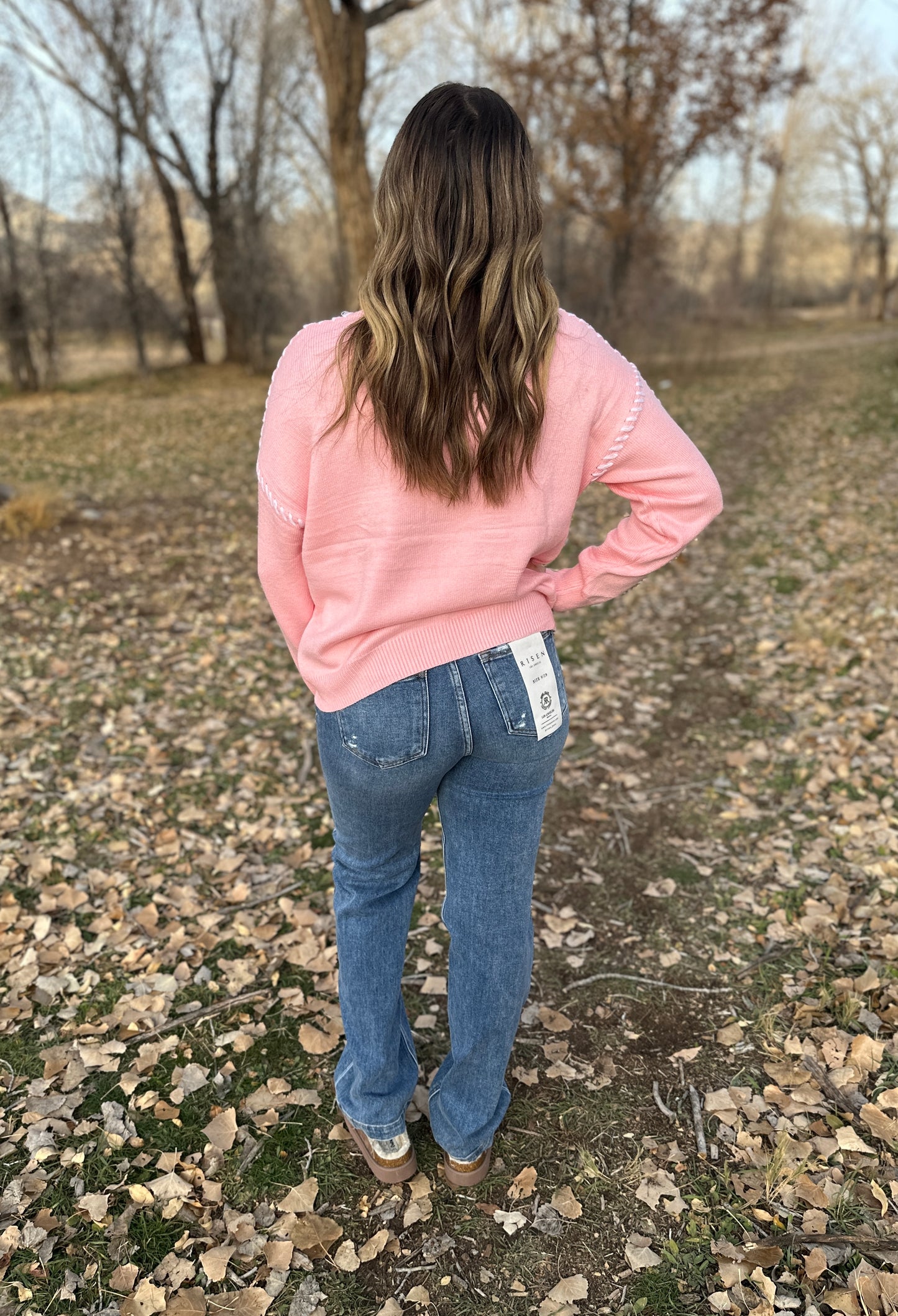 Light Pink Santa Baby Sweater